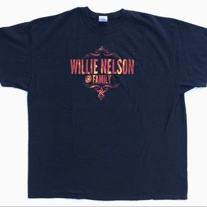 Willie Nelson graphic tee T-shirt plus size top